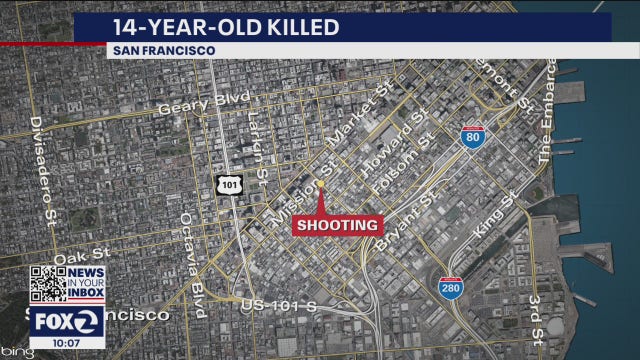Suspect arrested following fatal shooting of 14-year-old boy in SoMa
