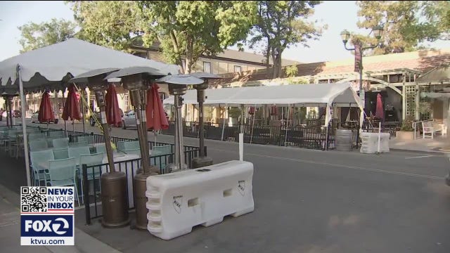 Restaurant owners in Pleasanton not happy parklet program could end