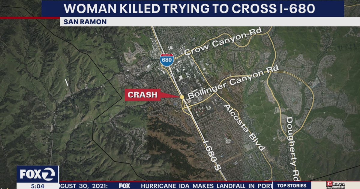 Pedestrian killed crossing I-680 in San Ramon | KTVU FOX 2