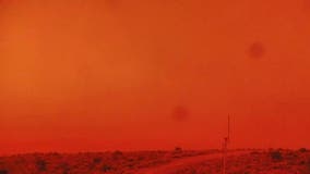 Orange skies blanket California again due to wildfires