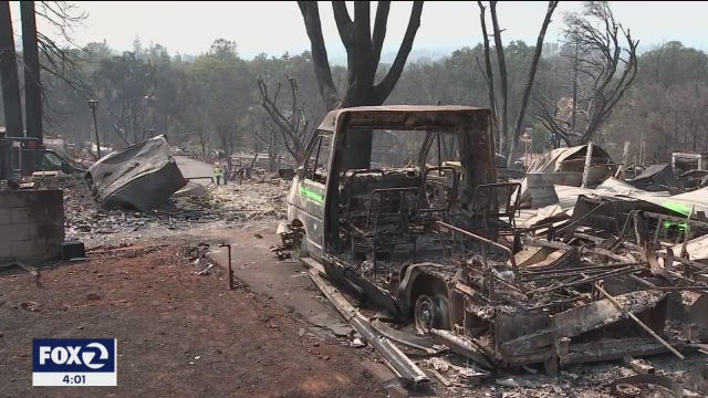Residents returning to Clearlake find destroyed homes in Cache Fire
