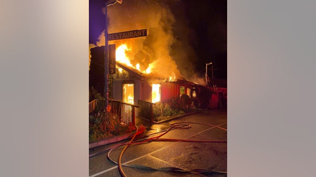 Historic Lucia Lodge in Big Sur burns in late night fire