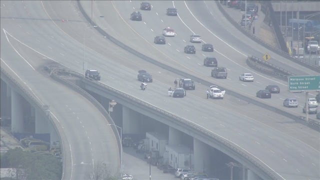 CHP investigating possible freeway shooting on southbound I-280 in San Francisco, all lanes blocked