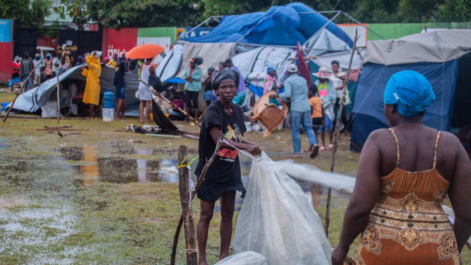 Tropical Storm Grace Hits Haiti After 7.2 Quake