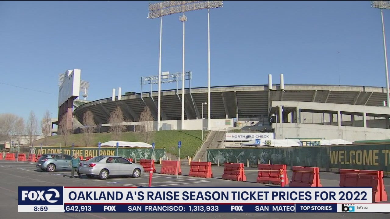 A's season-ticket holders upset over team's price-hike pitch for 2022