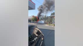 Santa Rosa investigators probing gas station blaze