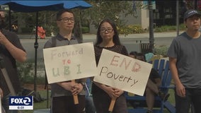 Advocates for universal basic income gather in Mountain View