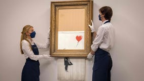 Half-shredded Banksy could sell for over $5 million at auction