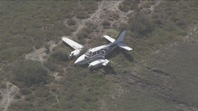 Plane crashes in Palo Alto after striking power lines