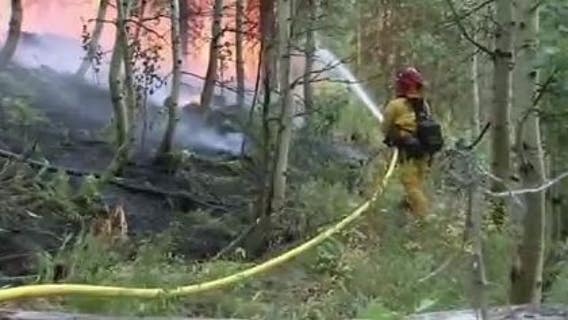 Firefighters make continued progress on Caldor Fire, as it reaches 50% containment