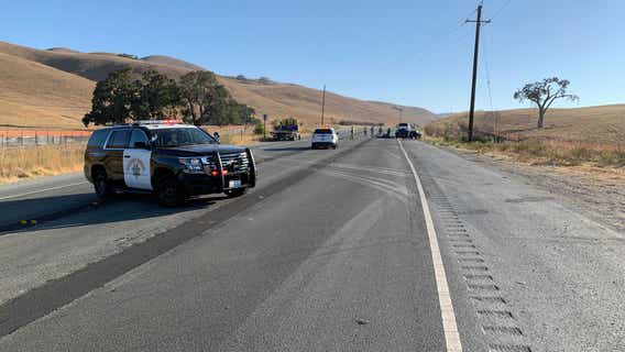 1 person dead, 4 injured in head-on crash on SR 84 in Sunol
