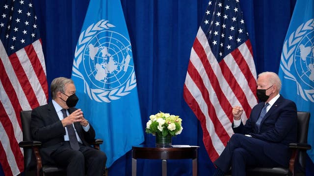 President Biden focuses on human dignity in first speech to United Nations