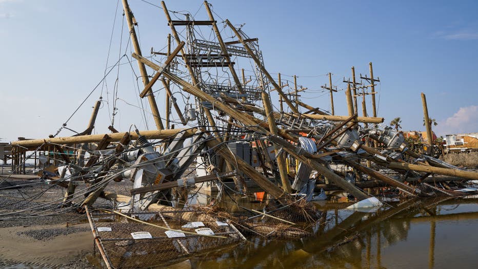 68148e7e-Hurricane Ida Makes Landfall In Louisiana Leaving Devastation In Its Wake