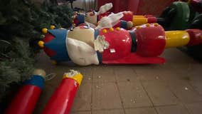 Giant $16K nutcrackers vandalized in San Leandro