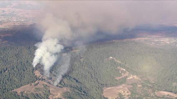 Santa Cruz County: Estrada Fire, sparked by prescribed burn, estimated to be 83 acres