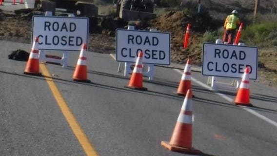 Rockslide on California central coast shuts down stretch of Highway 1