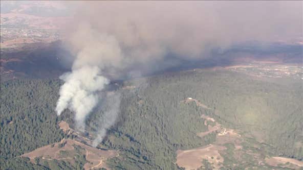 Santa Cruz County: Estrada Fire, sparked by prescribed burn, estimated to be 83 acres