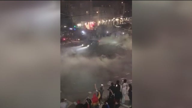 Weekend sideshows erupt in San Francisco, Oakland