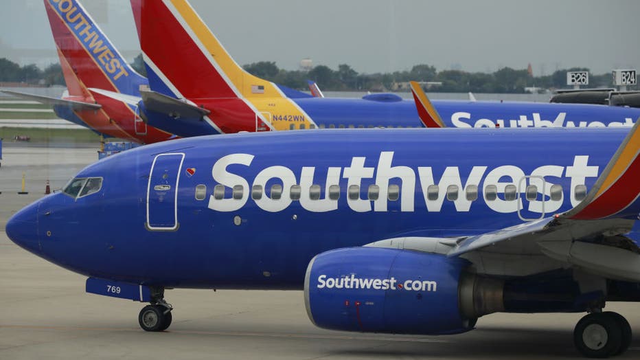 Southwest Air Cancellations Move Into Fourth Day With 10% Parked