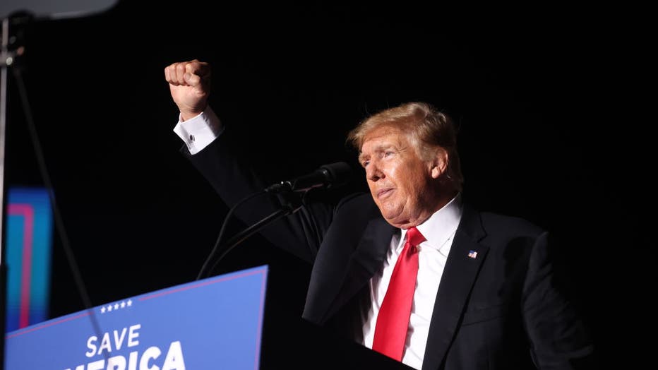 Donald Trump Holds Rally At Iowa State Fairgrounds