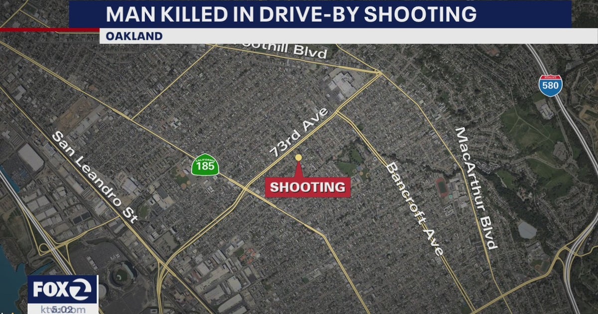Man injured in East Oakland drive-by shooting | KTVU FOX 2