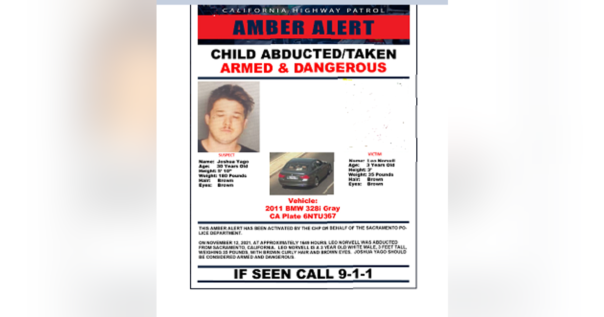 3-year-old found safe after Amber Alert and double shooting | KTVU FOX 2