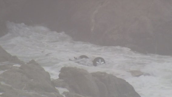 Crews rescue driver who went over cliff near Devil's Slide in San Mateo County