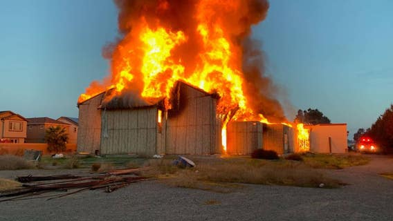 Photo: Flames tear through church in Pittsburg