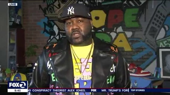 Mistah F.A.B. and sister give turkeys away in Oakland