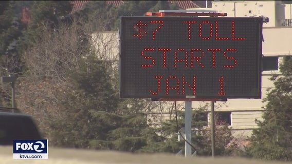 Bay Area bridge tolls going up again on Jan. 1
