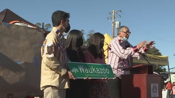 Oakland names its 1st street after Native American