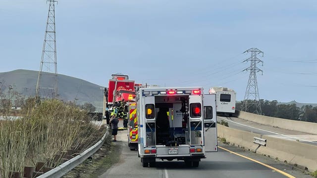 Traffic collision shuts down Highway 37 in Sonoma County