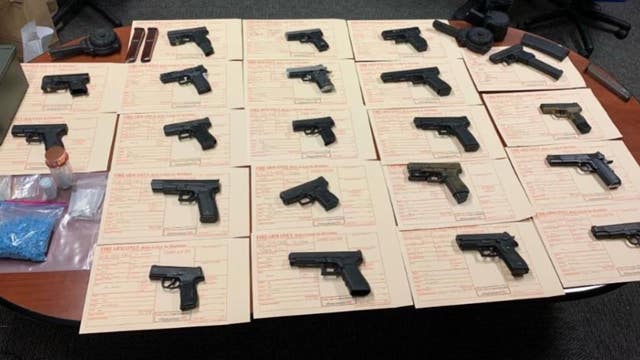 4 arrests, 21 illegal weapons seized in San Francisco gun trafficking operation