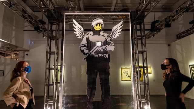 'Art of Banksy' opens at Palace of Fine Arts in SF