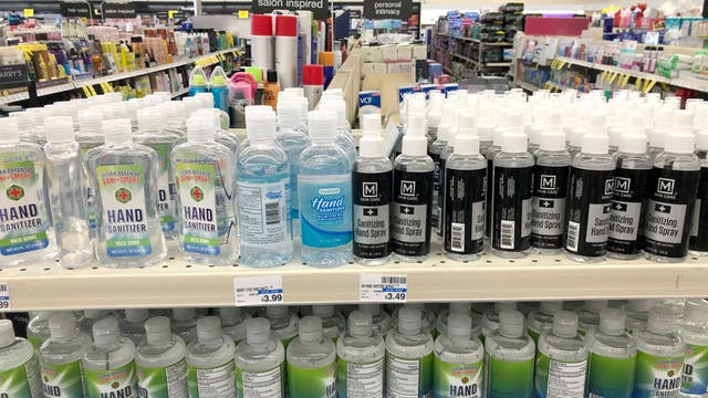 FDA issues warning after spike in eye injuries from alcohol-based hand sanitizers