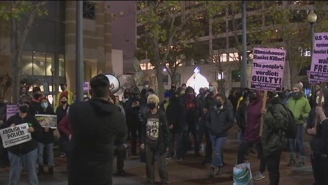 Governor Newsom reacts to Kyle Rittenhouse verdict as Bay Area protests