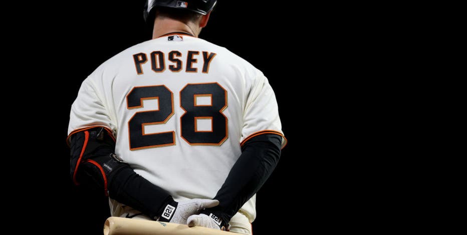 Buster Posey San Francisco Giants 2020 Baseball Player Jersey — Ecustomily
