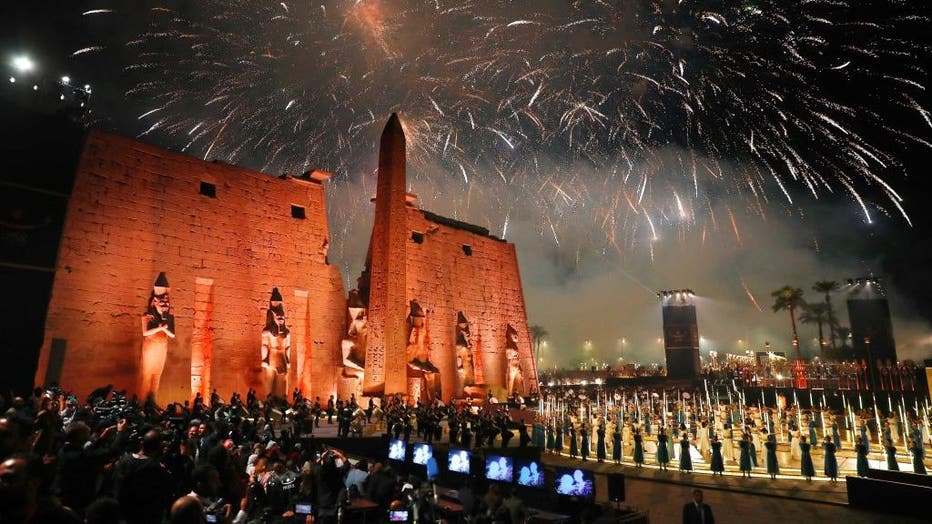 EGYPT-LUXOR-AVENUE OF SPHINXES-REOPENING CEREMONY