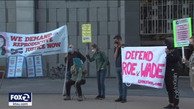 Bay Area activists protest as Supreme Court justices weigh abortion ban