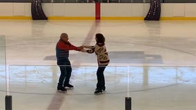 77-year-old dad battling 2 forms of cancer nails ice skating routine in viral video