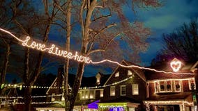 How one strand of Christmas lights in support of a neighbor turned into a touching community light display