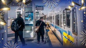 Free Bay Area public transit and extended service options offered on New Year's Eve