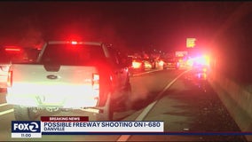 I-680 in Danville shutdown after possible shooting