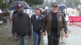 Arnold Schwarzenegger donates $250K for tiny homes for homeless veterans in LA ahead of Christmas