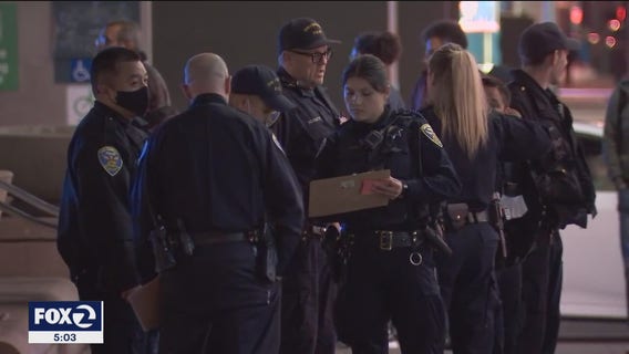 San Francisco police chief says added officers around Union Square driving crime down