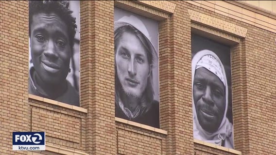 San Francisco doctor showcases some of city's unhoused residents in outdoor exhibit