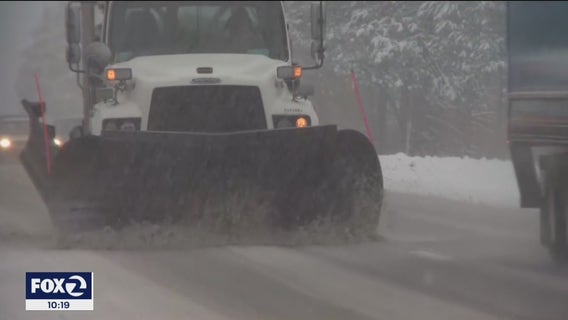 Stormy weather means rainy, snowy California Christmas