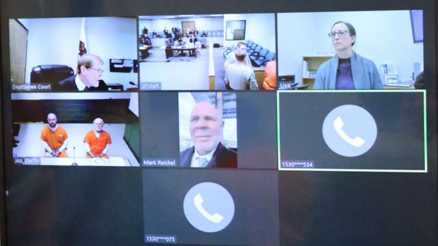 Father, son charged with starting wildfire plead not guilty