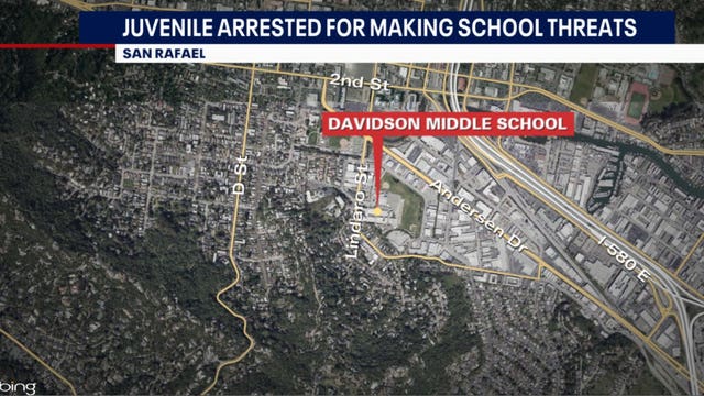 Child arrested after threatening to harm students and staff at San Rafael school