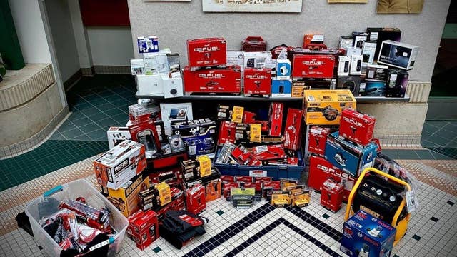 Redwood City police arrest 'organized retail theft suspect' after $14K worth of stolen items found in home